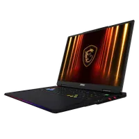 MSI Raider 18 HX AI A2XWJG-403FR Intel Core Ultra 9 285HX Ordinateur portable 45,7 cm (18") UHD+ 64 Go DDR5-SDRAM 4 To SSD NVIDIA GeForce RTX 5090 Wi-Fi 7 (802.11be) Windows 11 Pro Français Noir - 3