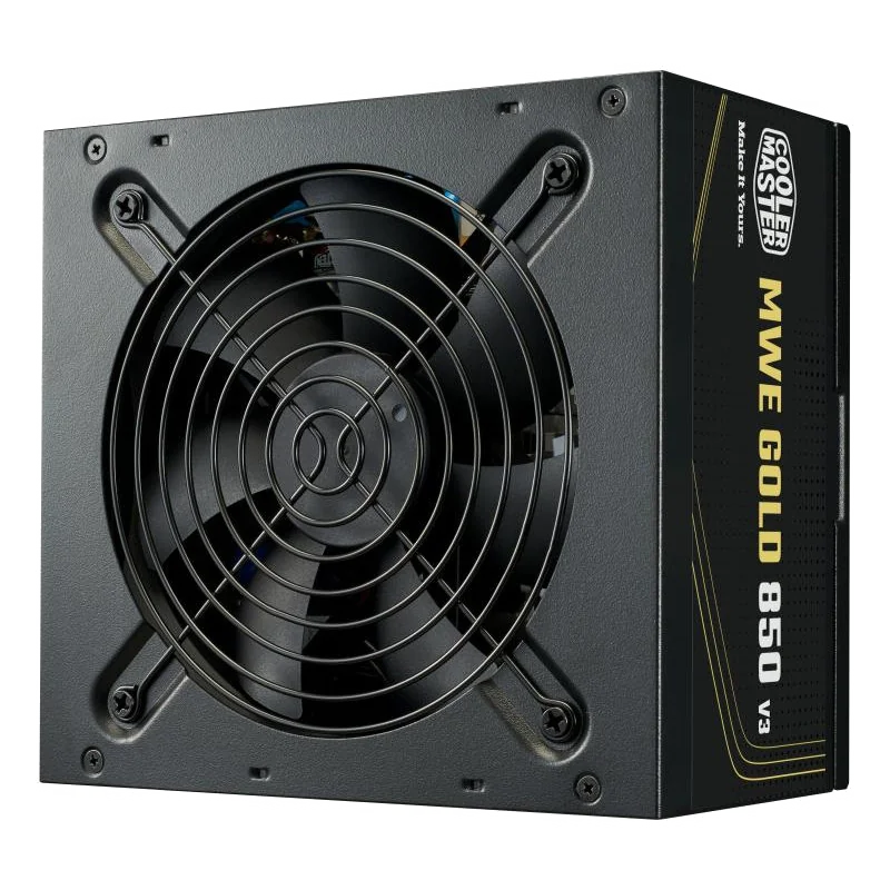 Alimentation Cooler Master MWE Gold V3 850W ATX 3.1 - Haute Efficacité et Fiabilité