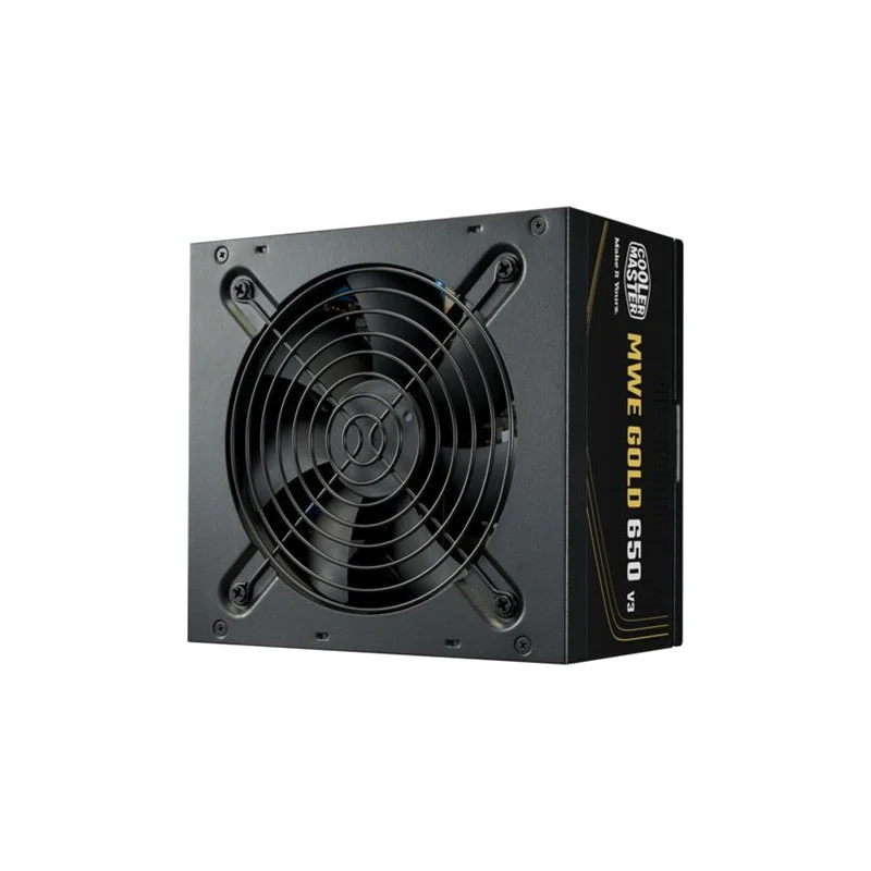 Alimentation Cooler Master MWE Gold 650 V3, 650W, 80+ Gold, ATX 3.1, Non-Modulaire