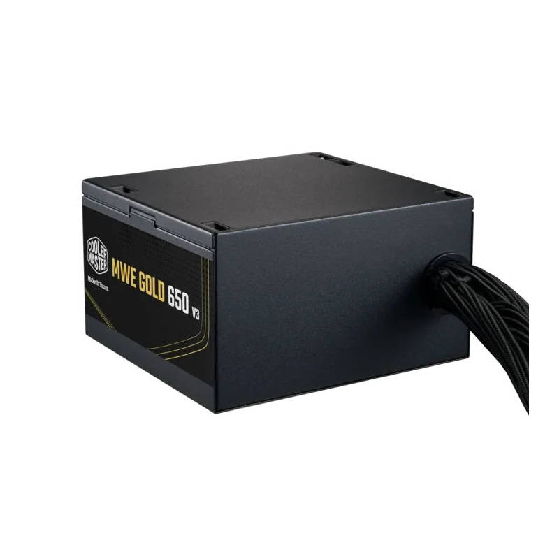 Alimentation ATX Cooler Master MWE Gold V3 - 650W (Noir)
