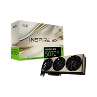 MSI GEFORCE RTX 5070 TI 16G INSPIRE 3X OC carte graphique NVIDIA 16 Go GDDR7 - 7