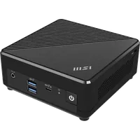 MSI Cubi N ADL S-078EU Intel® N N100 4 Go DDR4-SDRAM 128 Go SSD Windows 11 Pro Mini PC Noir - 1