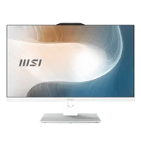 MSI Modern AM242TP 1M-1858FR Intel Core 5 120U 60,5 cm (23.8") 1920 x 1080 pixels Écran tactile PC All-in-One 16 Go DDR5-SDRAM 500 Go SSD Windows 11 Pro Wi-Fi 6E (802.11ax) Blanc - 3