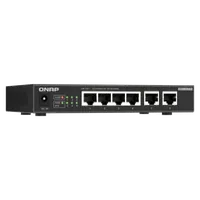 QNAP QSW-2104-2T-R2 commutateur réseau Non-géré 10G Ethernet (100/1000/10000) Bureau Noir - 3