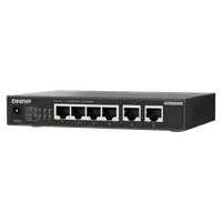 QNAP QSW-2104-2T-R2 commutateur réseau Non-géré 10G Ethernet (100/1000/10000) Bureau Noir - 4