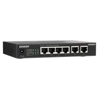 QNAP QSW-2104-2T-R2 commutateur réseau Non-géré 10G Ethernet (100/1000/10000) Bureau Noir - 5