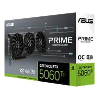 ASUS Prime -RTX5060TI-O8G NVIDIA GeForce RTX 5060 Ti 8 Go GDDR7 - 9