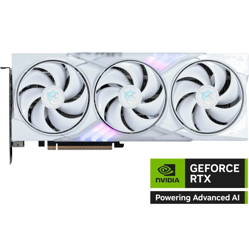 MSI GAMING GeForce RTX 5060 TI 16G TRIO OC WHITE NVIDIA 16 Go GDDR7
