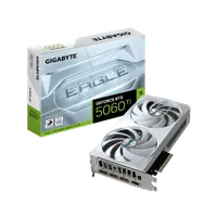 GIGABYTE GeForce RTX 5060 Ti EAGLE OC ICE 16G Carte Graphique – 16 Go GDDR7, 128 bits, PCI-E 5.0, 2617 MHz Fréquence du processeur, 3 x DisplayPort, 1 x HDMI, GV-N506TEAGLEOC ICE-16GD - 1