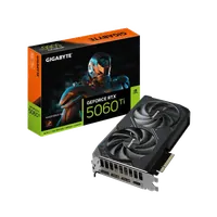 GIGABYTE GeForce RTX 5060 Ti WINDFORCE 16G Carte Graphique – 16 Go GDDR7, 128 bits, PCI-E 5.0, 2572 MHz Fréquence du processeur, 3 x DisplayPort, 1 x HDMI, GV-N506TWF2-16GD - 1