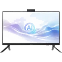 MSI Modern AM273Q AI 1UM-250FR Intel Core Ultra 5 125H 68,6 cm (27") 2560 x 1440 pixels PC All-in-One 16 Go DDR5-SDRAM 512 Go SSD Windows 11 Pro Wi-Fi 6E (802.11ax) Noir - 2