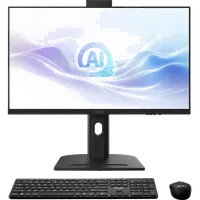 MSI Modern AM273QP AI 1UM-233FR Intel Core Ultra 7 155H 68,6 cm (27") 2560 x 1440 pixels PC All-in-One 32 Go DDR5-SDRAM 1 To SSD Windows 11 Pro Wi-Fi 6E (802.11ax) Noir