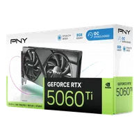 Carte Graphique PNY GeForce RTX 5060 Ti 8GB Overclocked Dual Fan DLSS 4 - 9