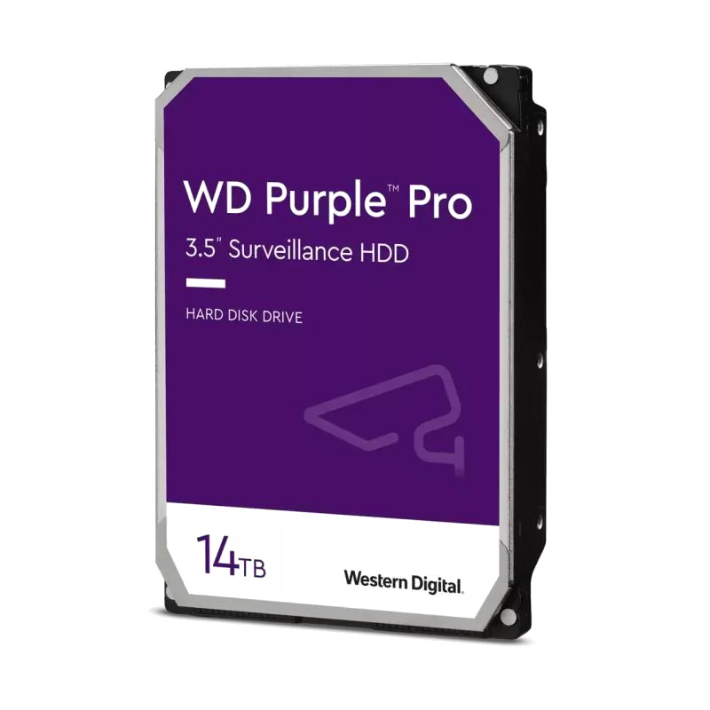 Disque Dur Interne Western Digital Purple Pro 14 To 7200 tr/min SATA III 512 Mo