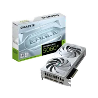 GIGABYTE GeForce RTX 5060 Ti EAGLE OC ICE 8G Carte Graphique – 8 Go GDDR7, 128 bits, PCI-E 5.0, 2617 MHz Fréquence du processeur, 3 x DisplayPort, 1 x HDMI, GV-N506TEAGLEOC ICE-8GD