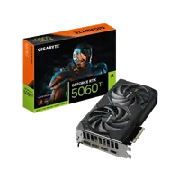 GIGABYTE GeForce RTX 5060 Ti WINDFORCE OC 8G Carte Graphique – 8 Go GDDR7, 128 bits, PCI-E 5.0, 2587 MHz Fréquence du processeur, 3 x DisplayPort, 1 x HDMI, GV-N506TWF2OC-8GD