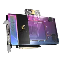 GIGABYTE AORUS GeForce RTX 5090 XTREME WATERFORCE WB 32G Carte Graphique - 32 Go GDDR7, 512 bits, PCI-E 5.0, 2655 MHz Fréquence du Cœur, 3 x DP 2.1a, 1 x HDMI 2.1b, NVIDIA DLSS 4, GV-N5090AORUSX WB-32GD - 3