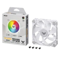 ASUS TUF GAMING TF120 ARGB WHITE EDITION Boitier PC Refroidisseur d'air 12 cm Blanc 1 pièce(s) - 7