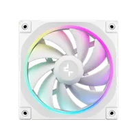 Pack 3 Ventilateurs PC DeepCool FL12 WH 12cm Blanc - 4