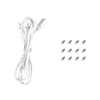 Pack 3 Ventilateurs PC DeepCool FL12 WH 12cm Blanc - 7