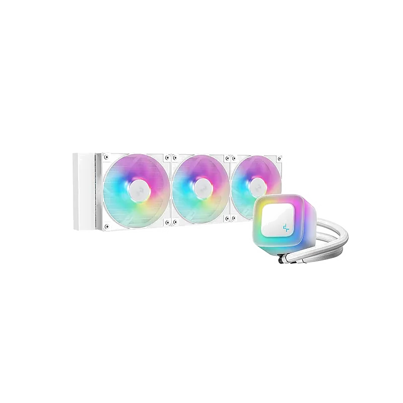 Refroidisseur Liquide Tout-en-Un DeepCool LE360 WH V2 Blanc
