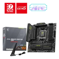 MSI MAG B850M MORTAR WIFI carte mère AMD B850 Emplacement AM5 micro ATX