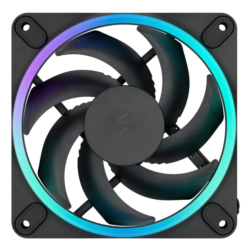 Fractal Design Momentum 12 RGB Boitier PC Ventilateur 12 cm Noir 3 pièce(s)