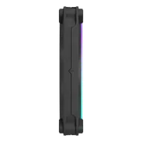 Lot de 3 Ventilateurs Boîtier PC Fractal Design Momentum 14 RGB 140mm Noir - 3