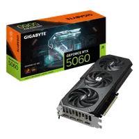 GIGABYTE GeForce RTX 5060 GAMING OC 8G Carte Graphique - 8GB GDDR7, 128bit, PCI-E 5.0, 2595 MHz Fréquence du cœur, 3 x DisplayPort, 1 x HDMI, GV-N5060GAMING OC-8GD