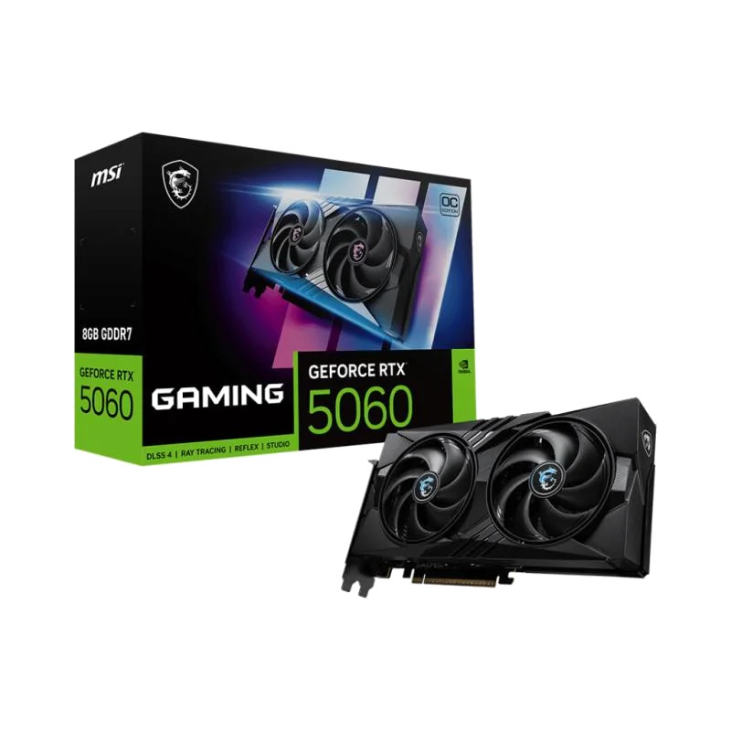 MSI GeForce RTX 5060 8G GAMING OC NVIDIA 8 Go GDDR7
