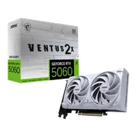 MSI GeForce RTX 5060 8G VENTUS 2X OC WHITE NVIDIA 8 Go GDDR7 - 1