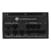 MSI MPG A850GS PCIE5 unité d'alimentation d'énergie 850 W 24-pin ATX ATX Noir - 2