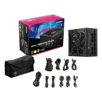 MSI MPG A850GS PCIE5 unité d'alimentation d'énergie 850 W 24-pin ATX ATX Noir - 4