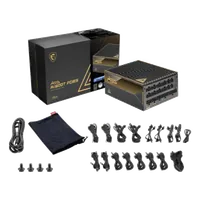 MSI MEG Ai1600T PCIE5 unité d'alimentation d'énergie 1600 W 24-pin ATX ATX Noir - 4