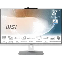 MSI Modern AM272P 1M-1268XFR Intel Core 7 150U 68,6 cm (27") 1920 x 1080 pixels PC All-in-One 16 Go DDR5-SDRAM 1 To SSD Wi-Fi 6E (802.11ax) Blanc - 2