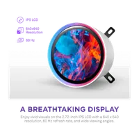 Refroidisseur Liquide NZXT Kraken Elite 420 RGB Blanc - Performance et Style - 3