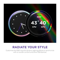 Refroidisseur Liquide NZXT Kraken Elite 420 RGB Blanc - Performance et Style - 5