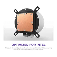 Refroidisseur Liquide NZXT Kraken Elite 420 RGB Blanc - Performance et Style - 10