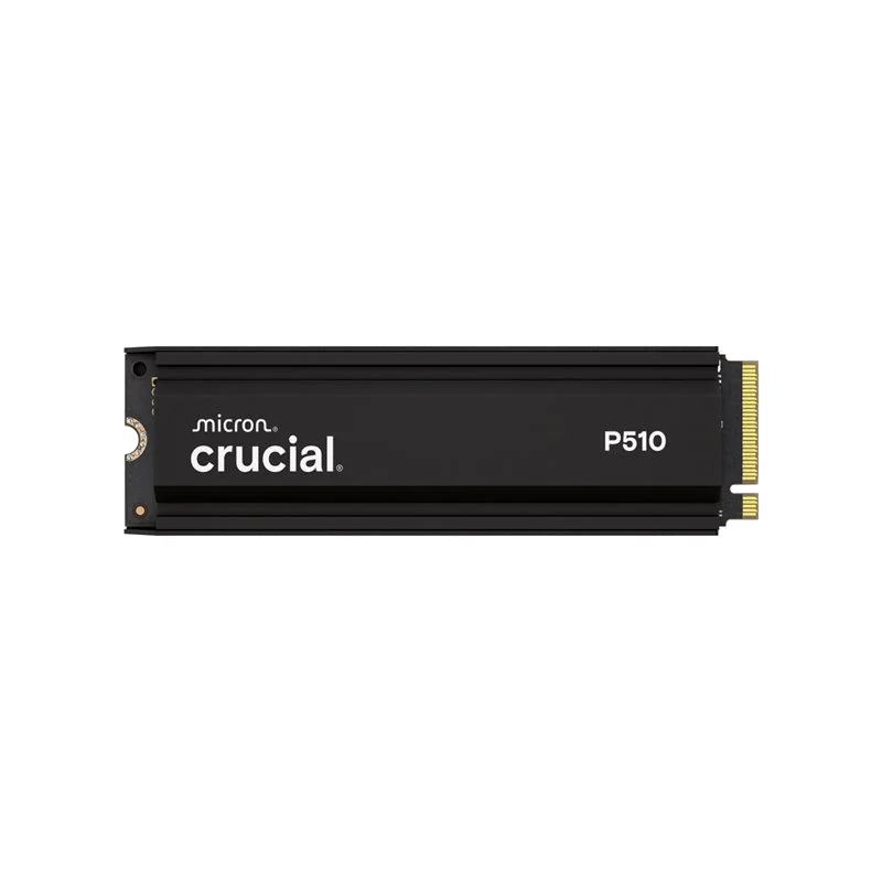SSD Crucial P510 2 To PCIe Gen5 NVMe M.2 avec dissipateur thermique