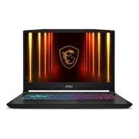 MSI Katana 15 HX B14WFK-008FR Intel® Core™ i7 i7-14650HX Ordinateur portable 39,6 cm (15.6") Full HD 16 Go DDR5-SDRAM 512 Go SSD NVIDIA GeForce RTX 5060 Wi-Fi 6E (802.11ax) Windows 11 Home Français Noir