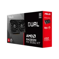 ASUS DUAL-RX9060XT-8G AMD Radeon RX 9060 XT 8 Go GDDR6 - 14