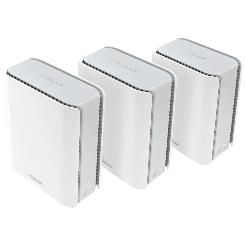 ASUS ZenWiFi BT10 – 3er Pack Weiß Tri-bande (2,4 GHz / 5 GHz / 6 GHz) Wi-Fi 7 (802.11be) Blanc 3 Interne