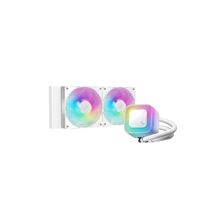 Refroidisseur Liquide Tout-en-Un DeepCool LD240 Blanc 120mm