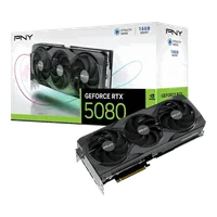 Carte Graphique PNY GeForce RTX 5080 16GB OC Triple Fan DLSS 4 - 9