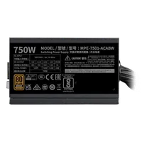Alimentation Cooler Master MWE Bronze 750W V3 ATX 3.1 - 750W 80+ Bronze - 4