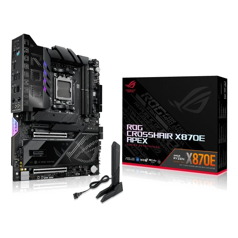 ASUS ROG CROSSHAIR X870E APEX AMD X870E Emplacement AM5 ATX