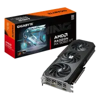 GIGABYTE Radeon RX 9060 XT GAMING 16G Carte Graphique - 16GB GDDR6, 128bit, PCI-E 5.0, 3230 MHz Fréquence du cœur, 2 x DisplayPort, 1 x HDMI, GV-R9060XTGAMING-16GD