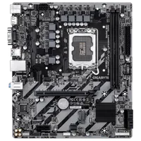GIGABYTE H810M H Carte mère - Processeurs Intel Core Ultra (Série 2), VRM 4+1+2 phases, jusqu'à 6400 MHz DDR5, 1xPCIe 4.0 M.2, LAN 1GbE, USB 3.2 Gen 1 - 1