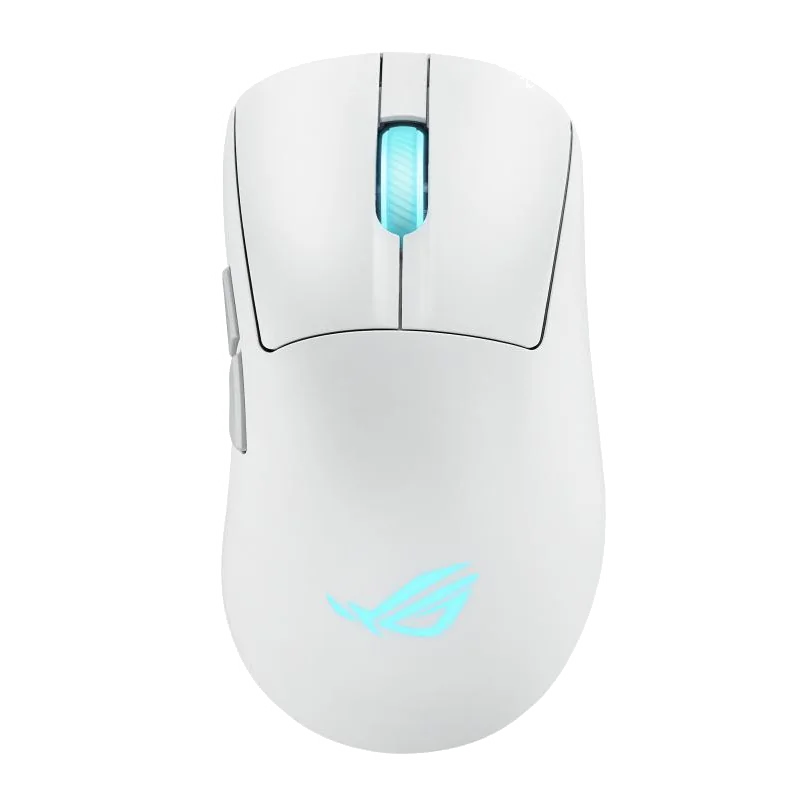 ASUS ROG Keris II Origin WHT souris Gaming Droitier RF Wireless + Bluetooth + USB Type-A Optique 42000 DPI