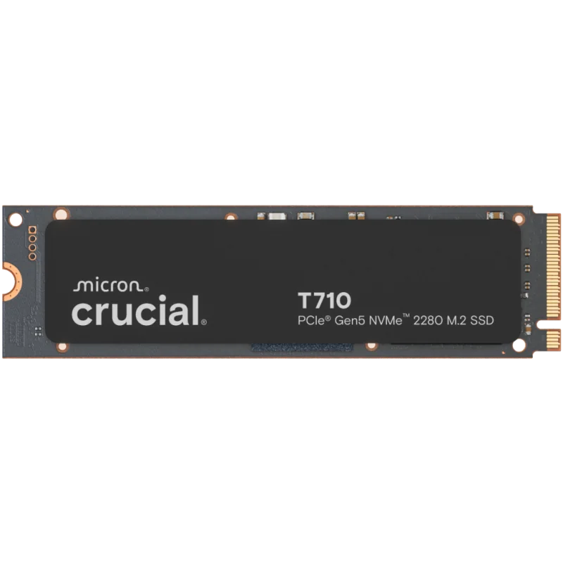 SSD Crucial T710 4 To NVMe PCIe Gen5 M.2 2280 - 14500 Mo/s